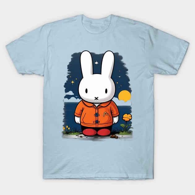 miffy is sad T-Shirt by SPIT-36